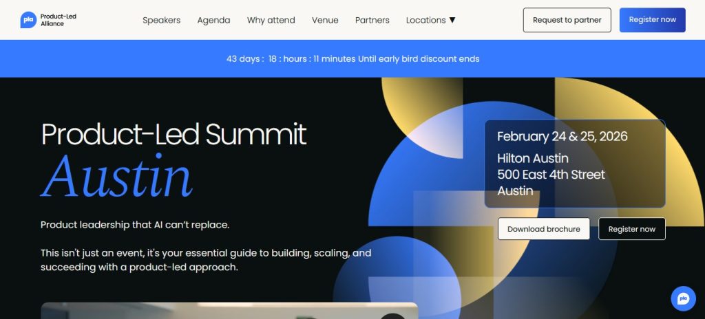 Product-led Summit Austin Conference