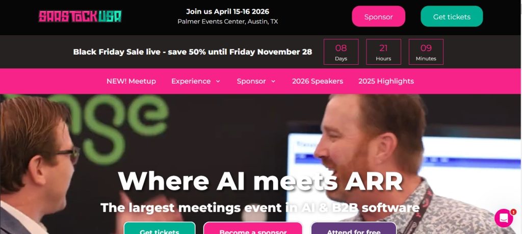 SaaStock USA Conference